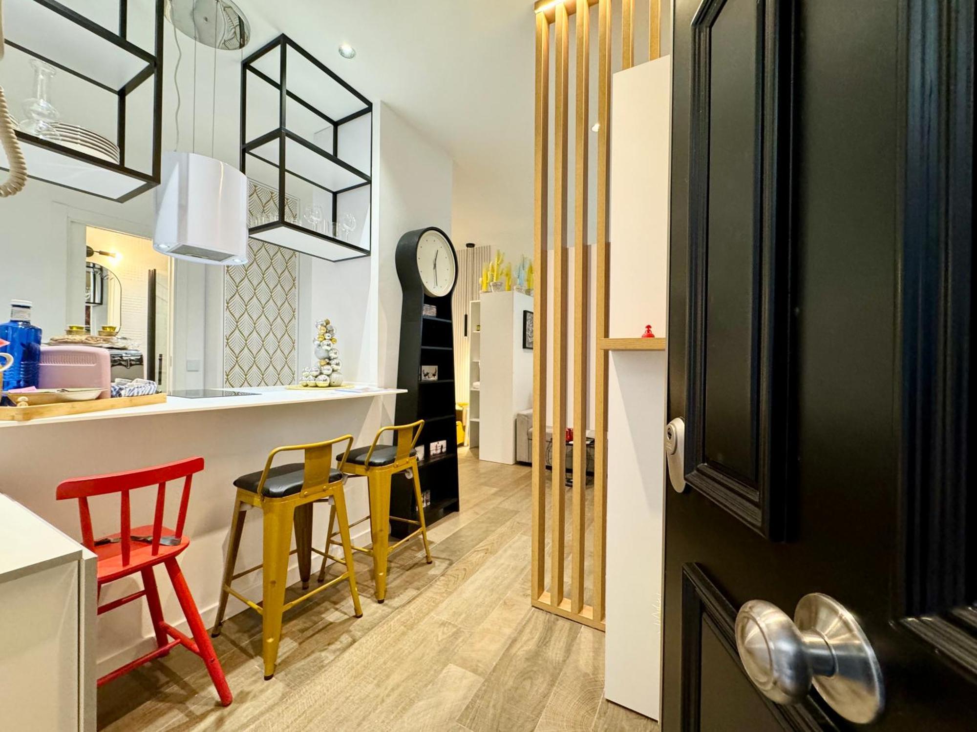 Luxury Flat City Center Full Equipe Non Touristic Madrid Bagian luar foto